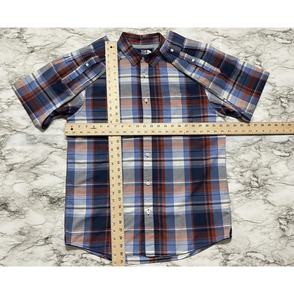 The North Face Men's‎ Shirt Size L Multicolor Plaid California Heritage